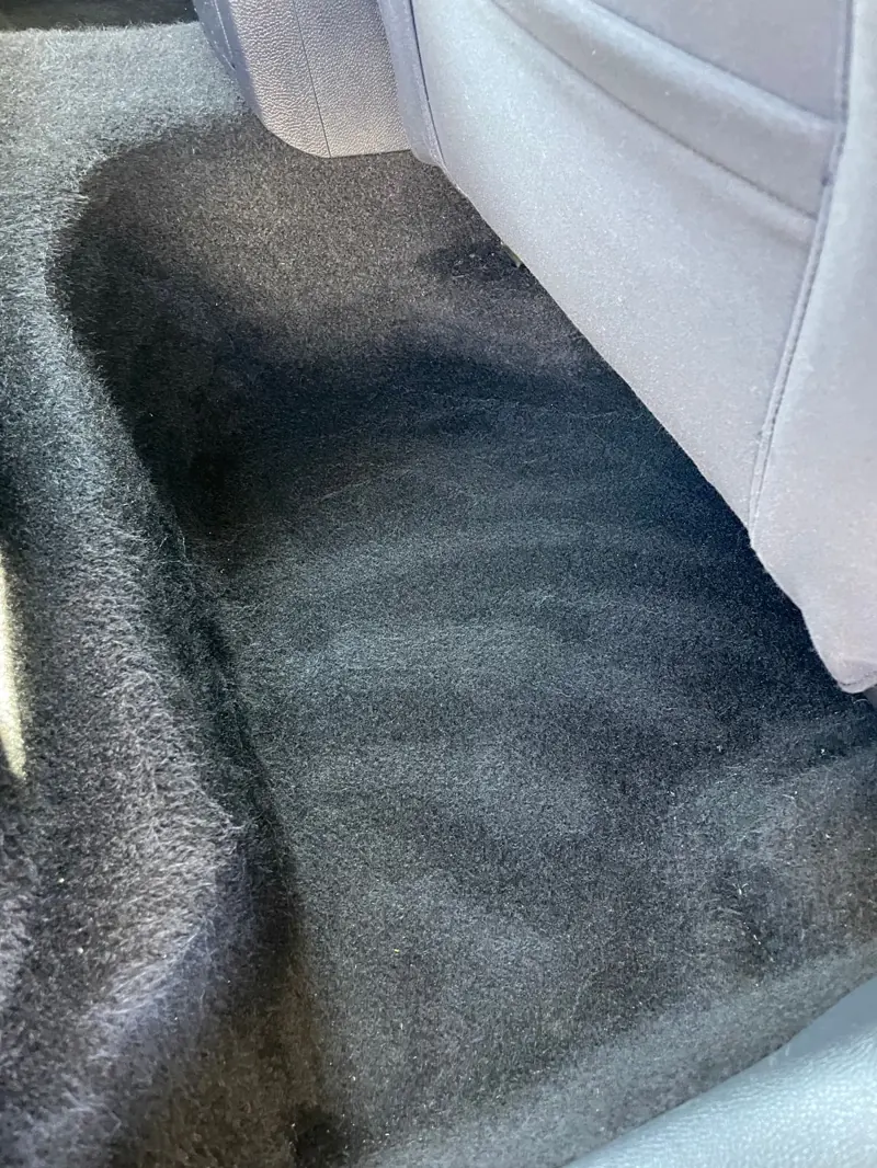 Dark car carpet