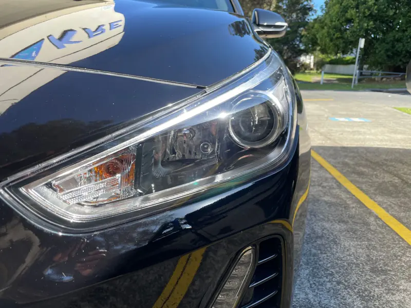 Clear headlight