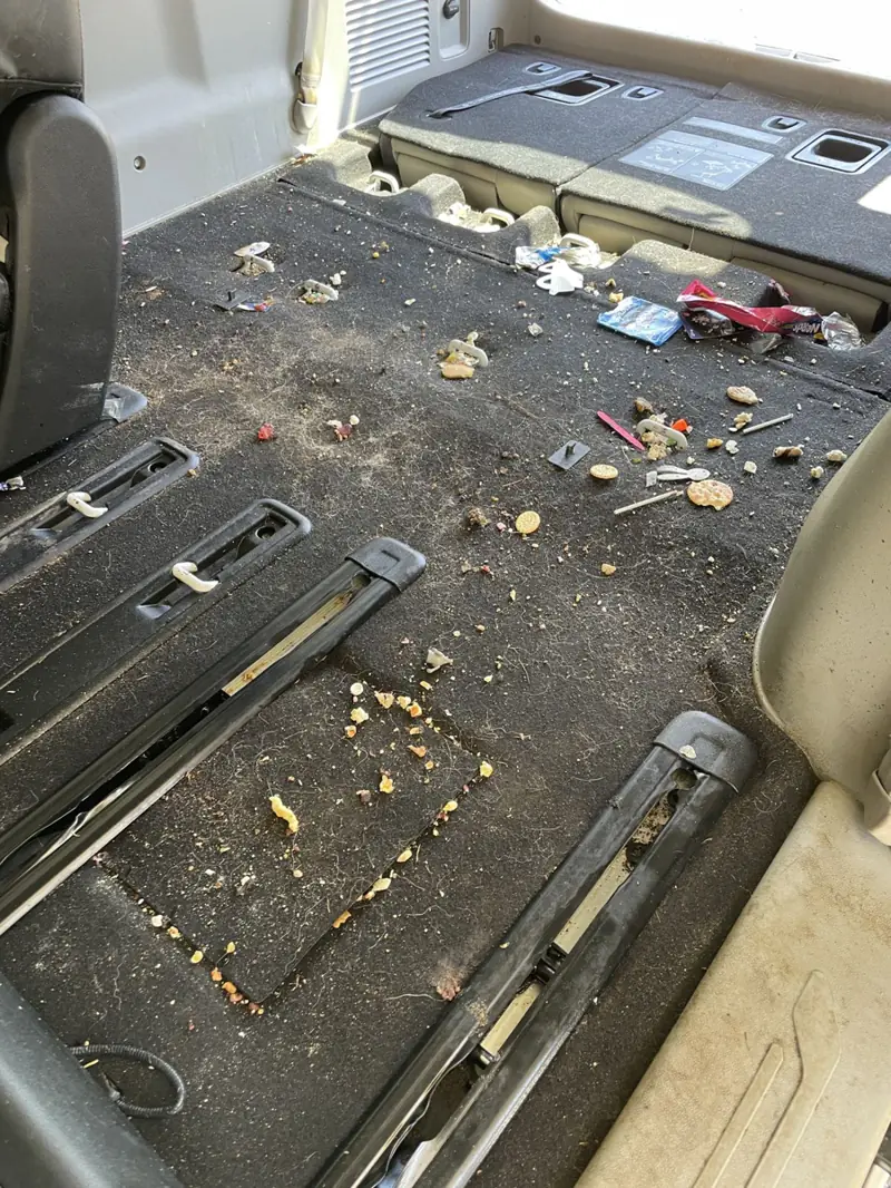 Car interior or exterior after a Hot Ride detail