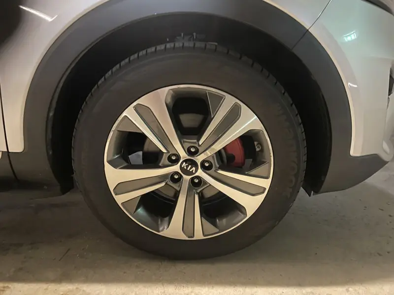 Car detailing in Seven Hills: alloy wheel with brake dust before cleaning