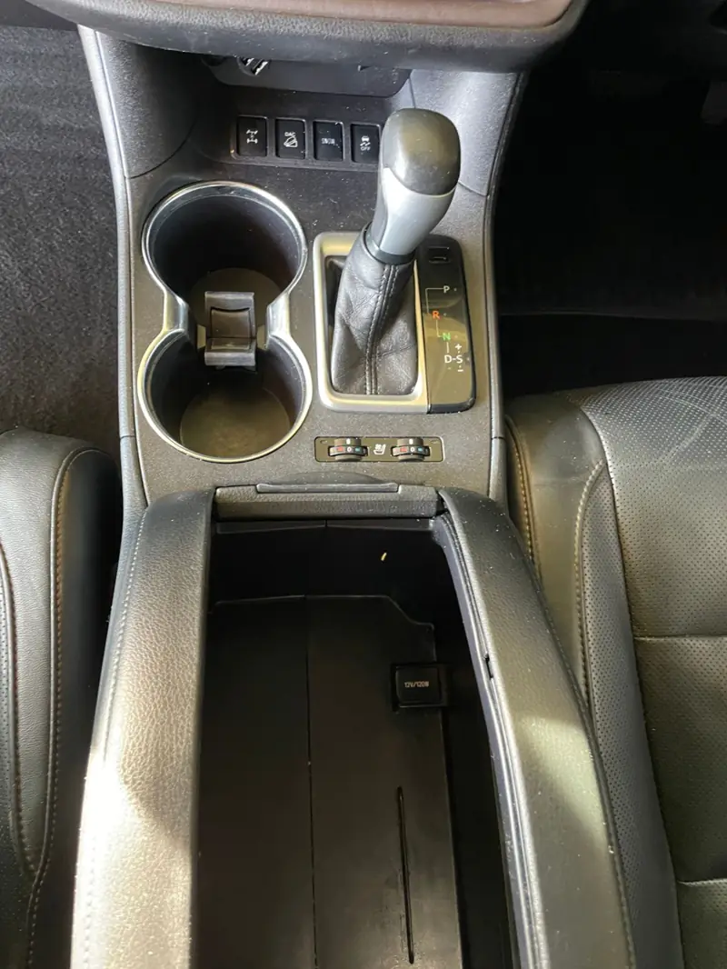 Car detailing in Seven Hills: centre console after cleaning
