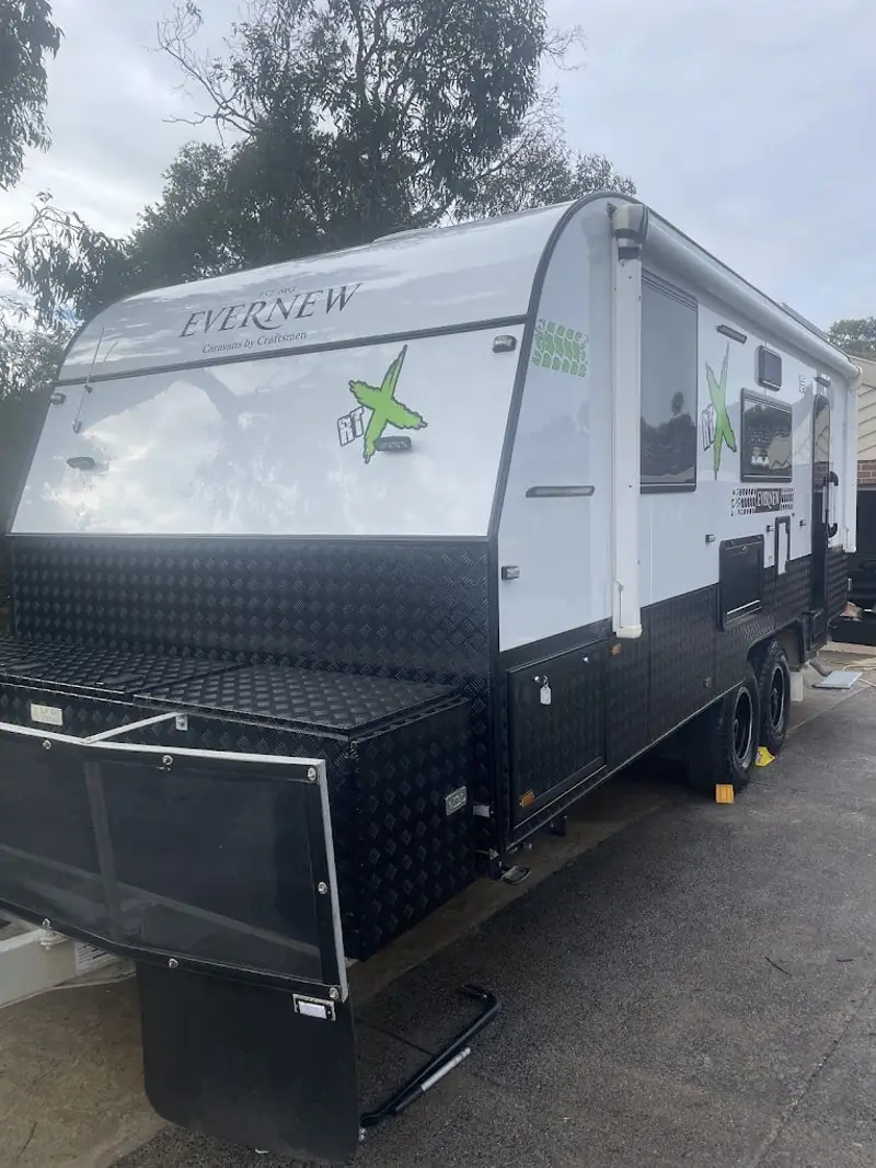 Caravan suited to OptiVAN protection