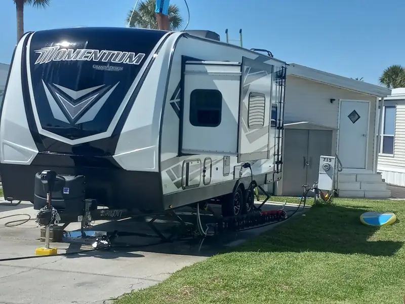 Caravan suited to OptiVAN protection