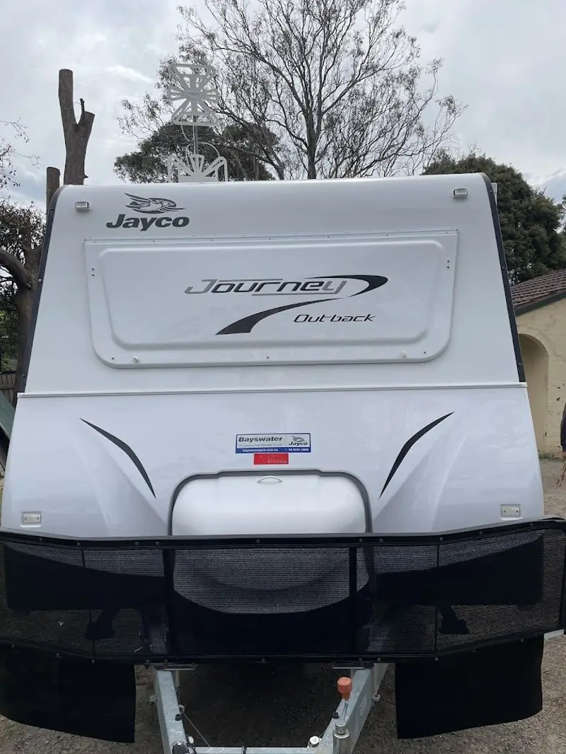 Caravan suited to OptiVAN protection