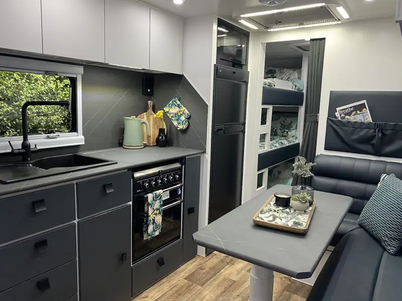 Caravan protection in Kingswood: caravan with a protected finish