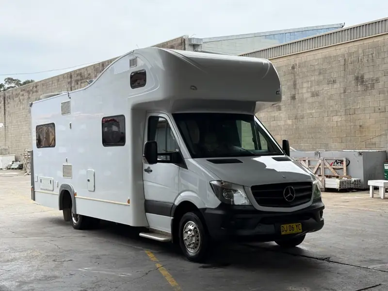 Caravan protection in Leppington: caravan with a protected finish