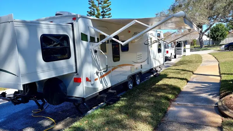 Caravan suited to OptiVAN protection