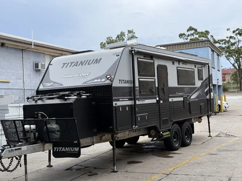 Caravan suited to OptiVAN protection
