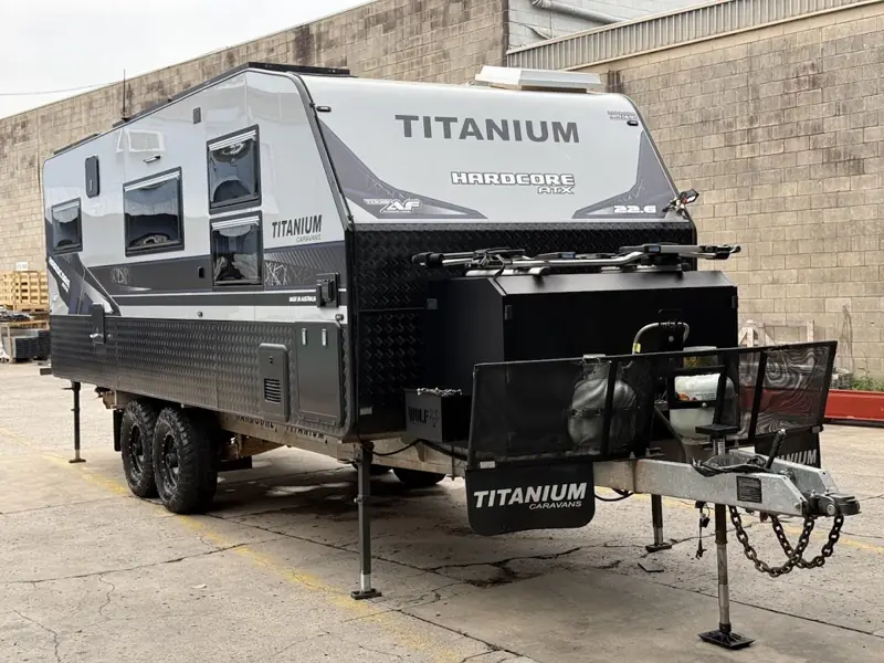 Caravan suited to OptiVAN protection