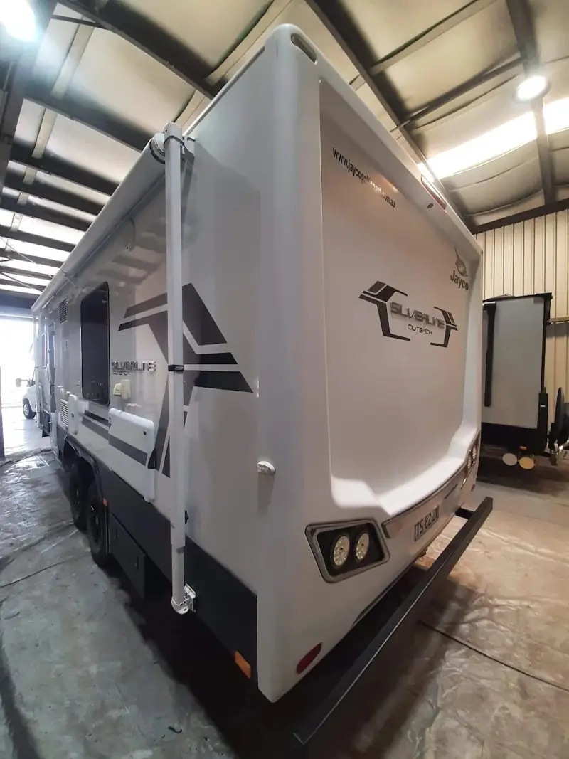 Caravan protection in Dapto: caravan with a protected finish